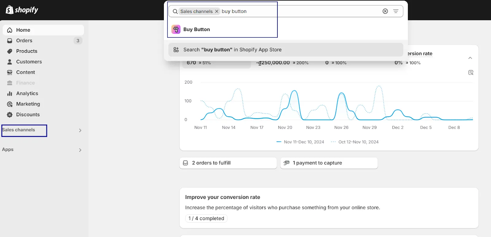 Step 1: Add the Buy Button sales channel